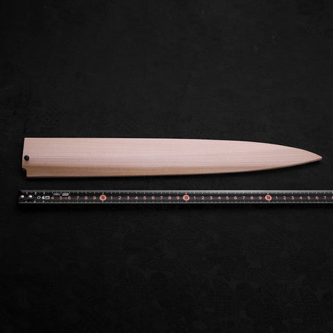 Magnolia Saya Sheath for Yanagiba with Pin 330mm-[Musashi]-[Japanese-Kitchen-Knives]