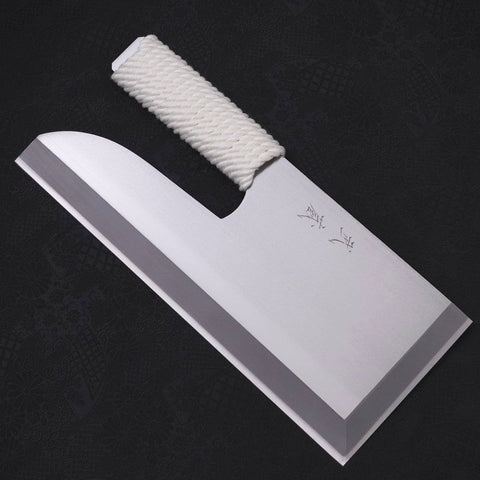 Menkiri (Noodle Knife) Blue Steel #2 Nashiji 300mm-[Musashi]-[Japanese-Kitchen-Knives]