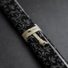 Moribashi Chopsticks Stainless Ebony Handle 150mm with Ebony Sheath and Storage Pouch (5.9”)-[Musashi]-[Japanese-Kitchen-Knives]