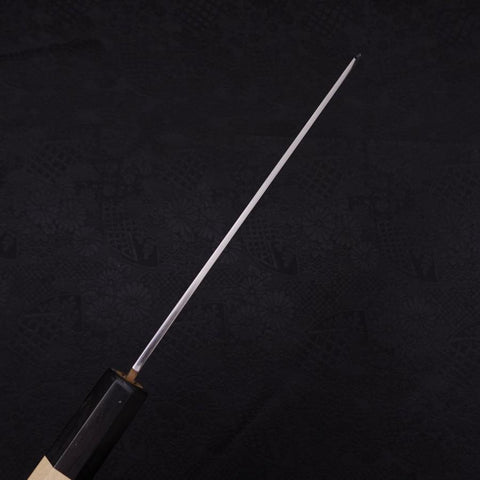 Mukimono White Steel #2 Kasumi Buffalo Magnolia Handle 180mm-[Musashi]-[Japanese-Kitchen-Knives]