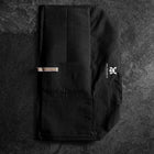 Musashi Japanese Style Kitchen Knife Roll Black Flower 2 Pockets Handmade-[Musashi]-[Japanese-Kitchen-Knives]