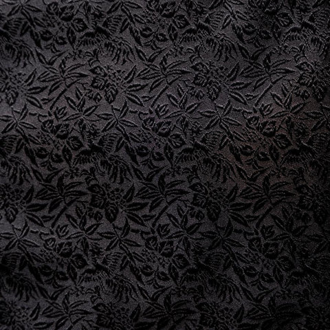 Musashi Japanese Style Kitchen Knife Roll Phoenix Black 2 Pockets Handmade-[Musashi]-[Japanese-Kitchen-Knives]