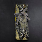 Musashi Japanese Style Kitchen Knife Roll Uzumaki Tsuru-Mai 4 Pockets Handmade-[Musashi]-[Japanese-Kitchen-Knives]