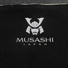 Musashi Japanese Style Kitchen Knife Roll Yamagata Kikkamon Black 1 Pocket Handmade-[Musashi]-[Japanese-Kitchen-Knives]
