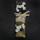 Musashi Japanese Style Kitchen Knife Roll Yamagata Kikkamon Black 1 Pocket Handmade-[Musashi]-[Japanese-Kitchen-Knives]