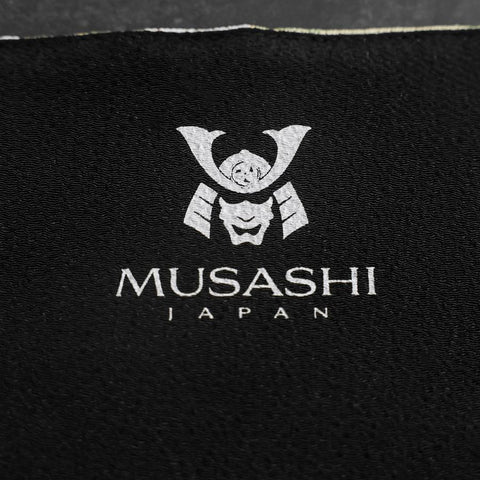 Musashi Japanese Style Kitchen Knife Roll Yamagata Kikkamon Fuji 1 Pocket Handmade-[Musashi]-[Japanese-Kitchen-Knives]