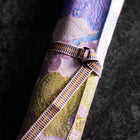 Musashi Japanese Style Kitchen Knife Roll Yamagata Kikkamon - Pink 2 Pockets Handmade-[Musashi]-[Japanese-Kitchen-Knives]