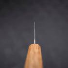 Nakiri AUS-10 Mirror Tsuchime Damascus Yaki Urushi Handle 165mm-[Musashi]-[Japanese-Kitchen-Knives]