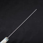 Nakiri AUS-10 Nashiji Damascus Ocean White Mix Handle 165mm-[Musashi]-[Japanese-Kitchen-Knives]