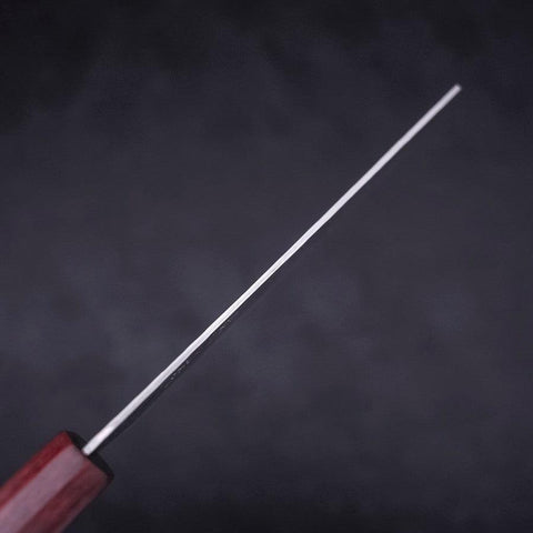 Nakiri AUS-10 Tsuchime Damascus Cherry Wood Handle 165mm-[Musashi]-[Japanese-Kitchen-Knives]