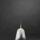 Nakiri AUS-10 Tsuchime Damascus Ocean Black White Gold Handle 165mm (6.5”)-[Musashi]-[Japanese-Kitchen-Knives]