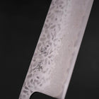 Nakiri AUS-10 Tsuchime Damascus Yaki Urushi Handle 165mm-[Musashi]-[Japanese-Kitchen-Knives]