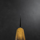 Nakiri Blue Steel #2 Kurouchi Yaki Urushi Handle 165mm (6.5”)-[Musashi]-[Japanese-Kitchen-Knives]