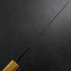 Nakiri Blue Steel #2 Kurouchi Yaki Urushi Handle 165mm (6.5”)-[Musashi]-[Japanese-Kitchen-Knives]