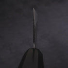 Nakiri Blue Super Kurouchi Buffalo Ebony Handle 165mm-[Musashi]-[Japanese-Kitchen-Knives]