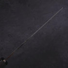 Nakiri Blue Super Kurouchi Buffalo Ebony Handle 165mm-[Musashi]-[Japanese-Kitchen-Knives]