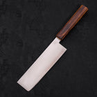 Nakiri Blue Super Polished Sumi Urushi Handle 165mm (6.5”)-[Musashi]-[Japanese-Kitchen-Knives]