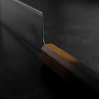 Nakiri Blue Super Polished Yaki Urushi Handle 165mm (6.5”)-[Musashi]-[Japanese-Kitchen-Knives]