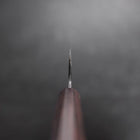 Nakiri Blue Steel #2 Kurouchi Ebony Handle 120mm-[Musashi]-[Japanese-Kitchen-Knives]
