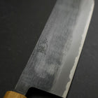 Nakiri Blue Steel #2 Kurouchi Yaki Urushi Handle 165mm-[Musashi]-[Japanese-Kitchen-Knives]