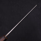 Nakiri Blue Steel #2 Nashiji Sumi Urushi Handle 165mm-[Musashi]-[Japanese-Kitchen-Knives]
