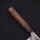 Nakiri Blue Steel #2 Nashiji Sumi Urushi Handle 165mm-[Musashi]-[Japanese-Kitchen-Knives]