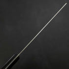Nakiri Chromax Polished Western Black Handle 165mm (6.5”)-[Musashi]-[Japanese-Kitchen-Knives]
