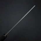 Nakiri Cobalt Stainless HRC62 Kurouchi Damascus Buffalo Ebony Handle 165mm-[Musashi]-[Japanese-Kitchen-Knives]