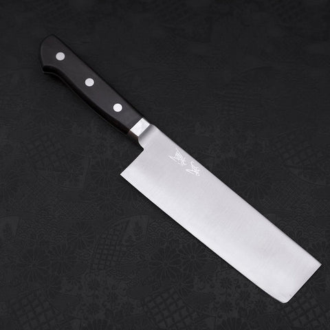 Nakiri HAP-40 Polished Western Handle 165mm-[Musashi]-[Japanese-Kitchen-Knives]