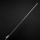 Nakiri Molybdenum Polished Western Black Handle 160mm (6.3”)-[Musashi]-[Japanese-Kitchen-Knives]