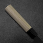 Nakiri SK Steel Kurouchi Kurigata Magnolia Handle 170mm-[Musashi]-[Japanese-Kitchen-Knives]