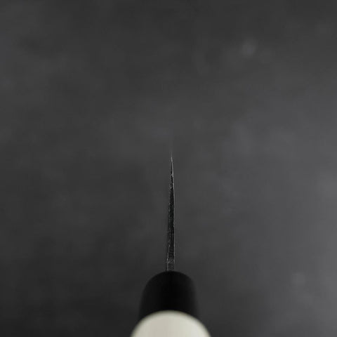 Nakiri SK Steel Kurouchi Magnolia Handle 170mm-[Musashi]-[Japanese-Kitchen-Knives]