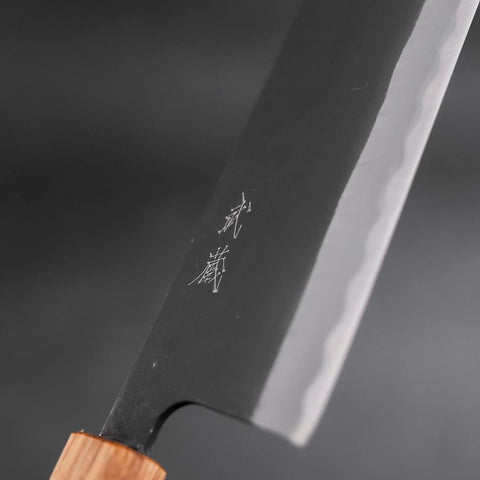 Nakiri SK Steel Kurouchi Oak Handle 170mm-[Musashi]-[Japanese-Kitchen-Knives]