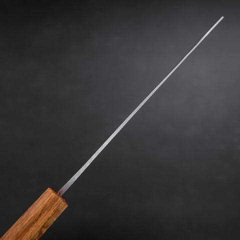 Nakiri SK Steel Kurouchi Oak Handle 170mm-[Musashi]-[Japanese-Kitchen-Knives]