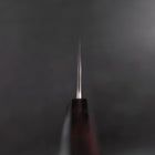 Nakiri SKD11 Nashiji Ebony Handle 165mm (6.5”)-[Musashi]-[Japanese-Kitchen-Knives]