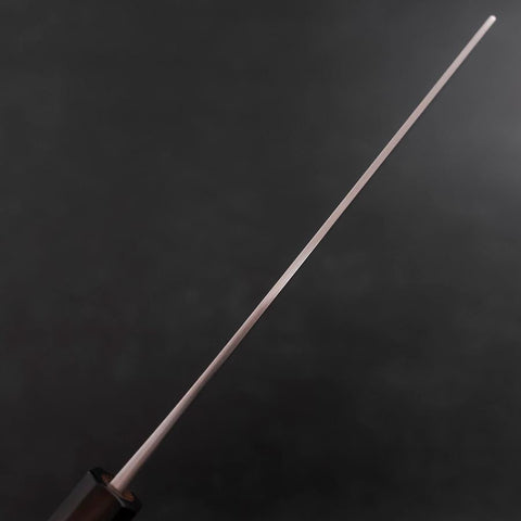 Nakiri SKD11 Nashiji Ebony Handle 165mm (6.5”)-[Musashi]-[Japanese-Kitchen-Knives]