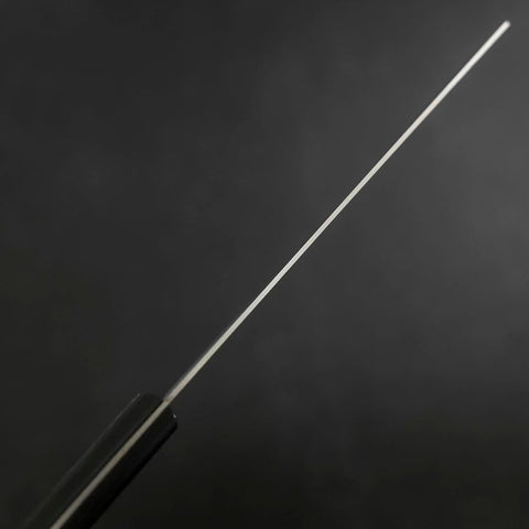 Nakiri SKD12 Polished Western Black Handle 165mm (6.5”)-[Musashi]-[Japanese-Kitchen-Knives]