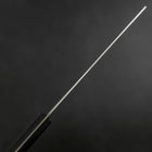 Nakiri SKD12 Polished Western Black Handle 165mm-[Musashi]-[Japanese-Kitchen-Knives]