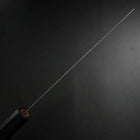 Nakiri SLD Black Damascus Ebony Handle 170mm-[Musashi]-[Japanese-Kitchen-Knives]