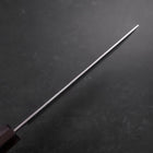 Nakiri SLD Nashiji Washi Cherry Rosewood Handle 165mm-[Musashi]-[Japanese-Kitchen-Knives]