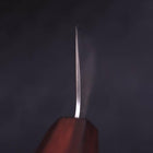 Nakiri SLD Nashiji Washi Purple Urushi Handle 165mm-[Musashi]-[Japanese-Kitchen-Knives]