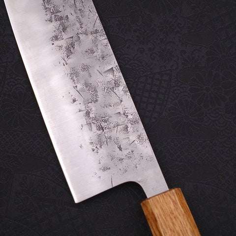 Nakiri SLD Nashiji Washi Yaki Urushi Handle 165mm-[Musashi]-[Japanese-Kitchen-Knives]
