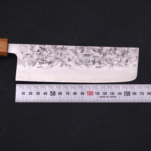 Nakiri SLD Nashiji Washi Yaki Urushi Handle 165mm-[Musashi]-[Japanese-Kitchen-Knives]
