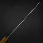 Nakiri SLD Wave Nickel Damascus Yaki Urushi Handle 165mm-[Musashi]-[Japanese-Kitchen-Knives]