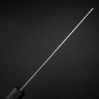 Nakiri Silver Steel #3 Nashiji Washi Dark Blue Urushi Handle 165mm (6.5”)-[Musashi]-[Japanese-Kitchen-Knives]