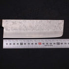 Nakiri Silver Steel #3 Nashiji Western Brown Handle 165mm-[Musashi]-[Japanese-Kitchen-Knives]
