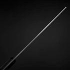Nakiri Silver Steel #3 Nashiji Western Handle 170mm-[Musashi]-[Japanese-Kitchen-Knives]