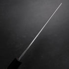 Nakiri Stainless Clad Blue Steel #2 Kurouchi Walnut Handle 165mm-[Musashi]-[Japanese-Kitchen-Knives]