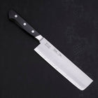 Nakiri Sweden Stainless Steel Polished Western Handle 165mm (6.5”)-[Musashi]-[Japanese-Kitchen-Knives]