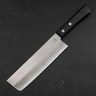 Nakiri VG-1 Damascus Western Handle 165mm (6.5”)-[Musashi]-[Japanese-Kitchen-Knives]